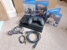 Sony PlayStation 4 PS4 Console Bundle: Fresh Software Reinstalled