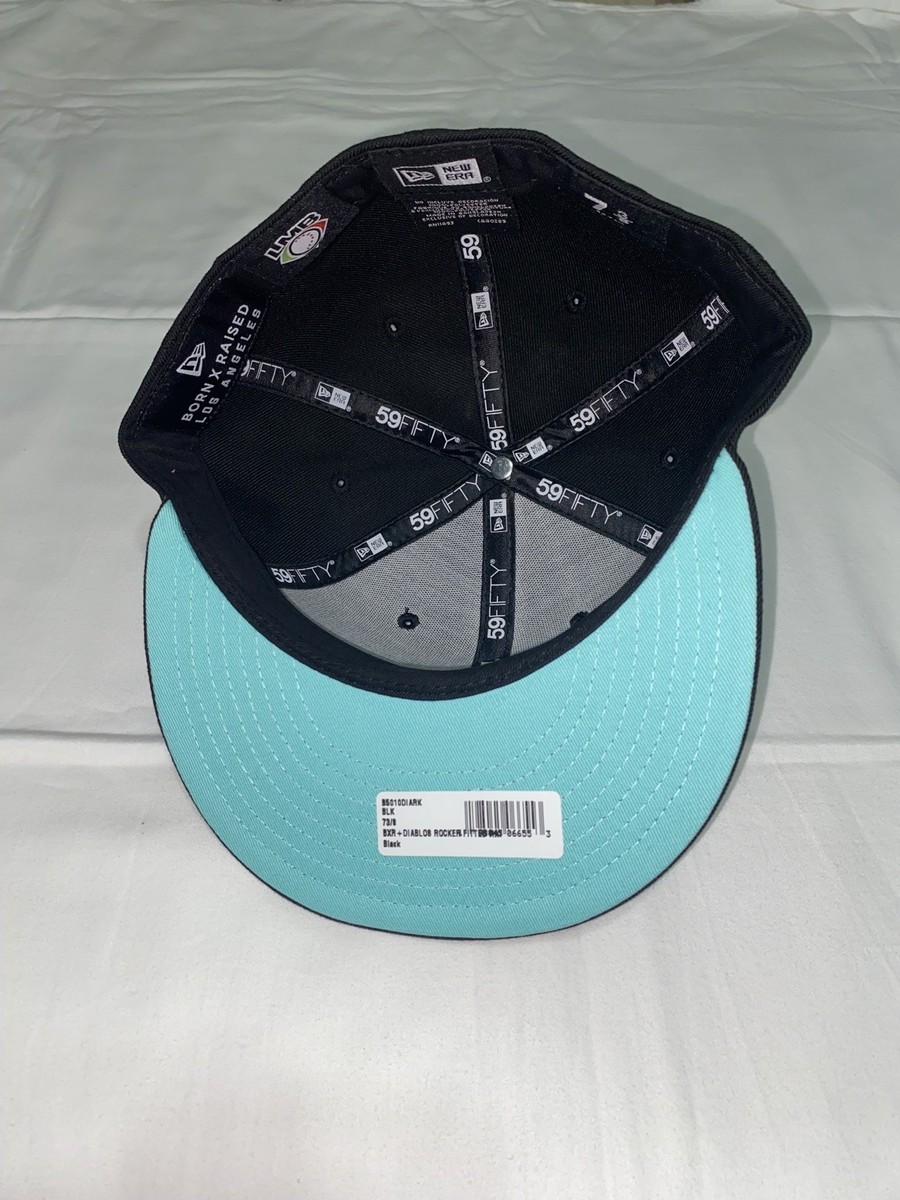 New Era LMB Mexico Diablos Born X Raised Exclusive Fitted Size 7 3