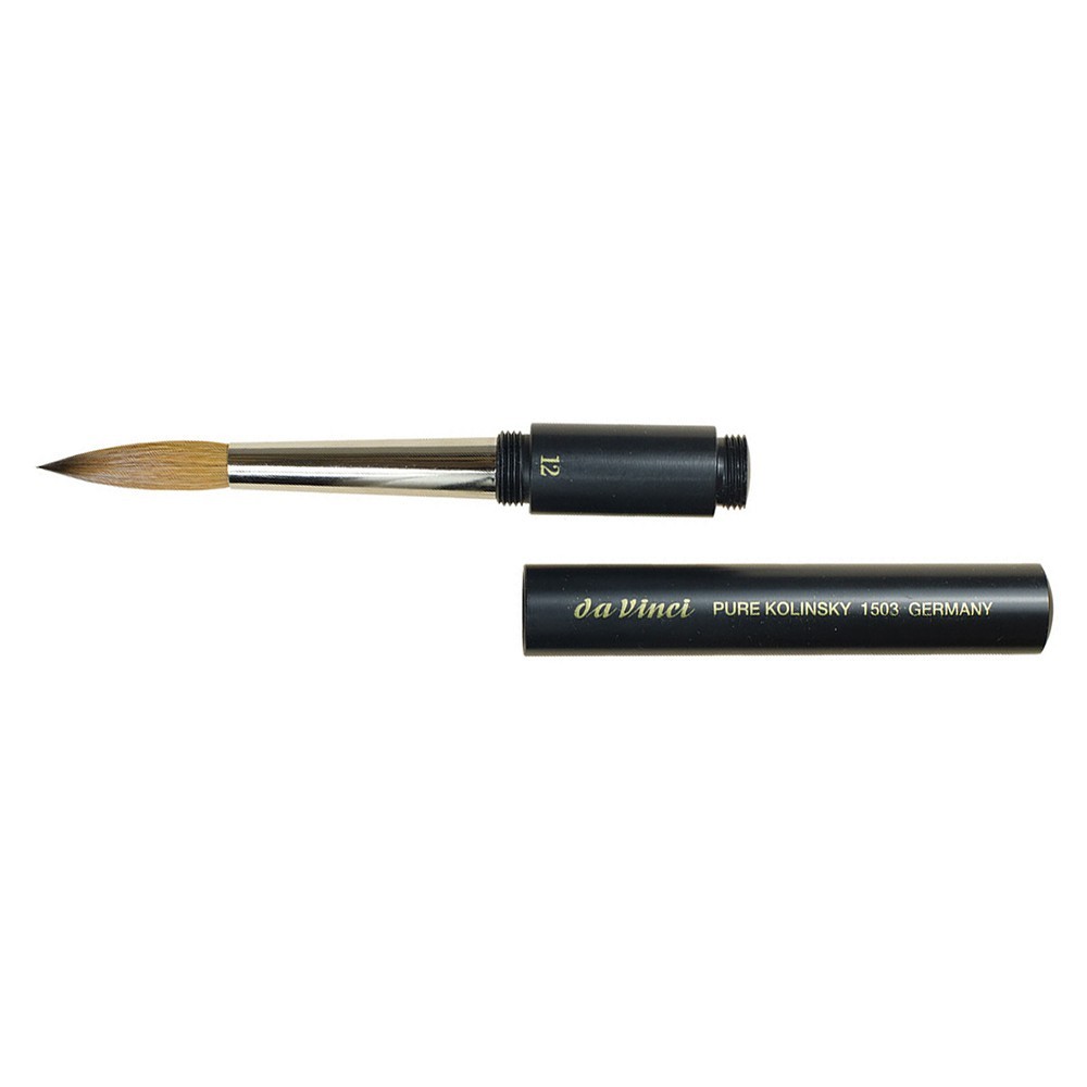 Da Vinci : Maestro : Travel Brush : Tobolsky Kolinsky Sable : Series 1503 : R...