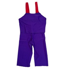 2 Piece Dance Set Theatricals Wide Strap Crop Top And Bike Shorts Adult XS