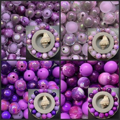 14-16mm Miracle Beads Magic Opaque Leo diverse Perlen MIX 14-16St. animal print
