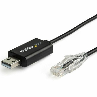 StarTech 6 ft / 1.8 m Cisco USB Console Cable - USB to RJ45 Rollover Cable -