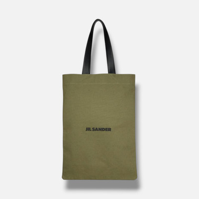 Jil Sander Men's Green Grande Book Tote Bag