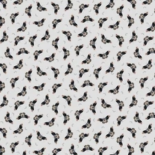 Dear Stella - Moonflower - Free Flow - Sky, Fabric by the Yard