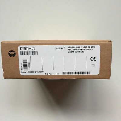 One New NI USB-6008 779051-01 Multi-function DAQ Data Acquisition Card Fast Ship