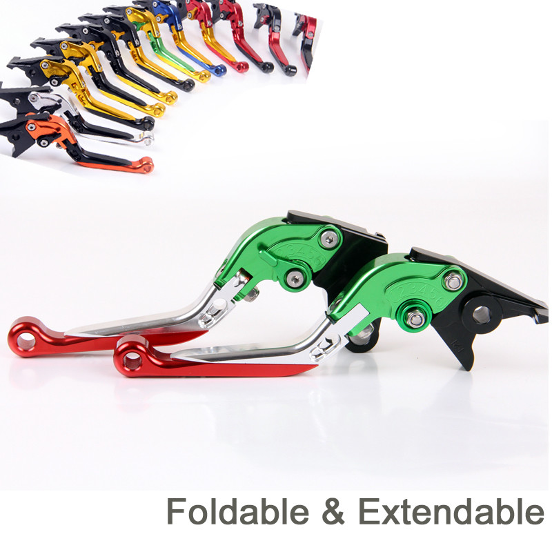 Adjustable Folding Extendable Brake Clutch Levers Fit Suzuki GSXR1300 - View #4
