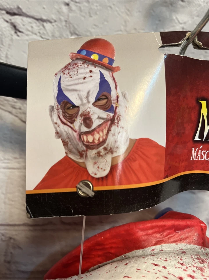 Scary Adult Clown Mime Mask - NEW Halloween Cosplay Brand New - Image 2 of 4