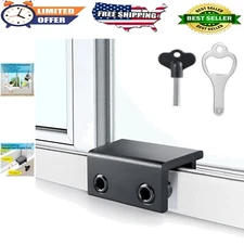 Child & Pet Safety: 4 Pack Easy-Install Sliding Window Locks for Home & Office