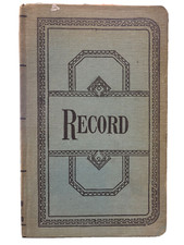 VINTAGE Boorum & Pease 66-300 Record/Account ...