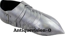 Medieval Sabaton Steel Armor Shoes Cosplay Costume Halloween