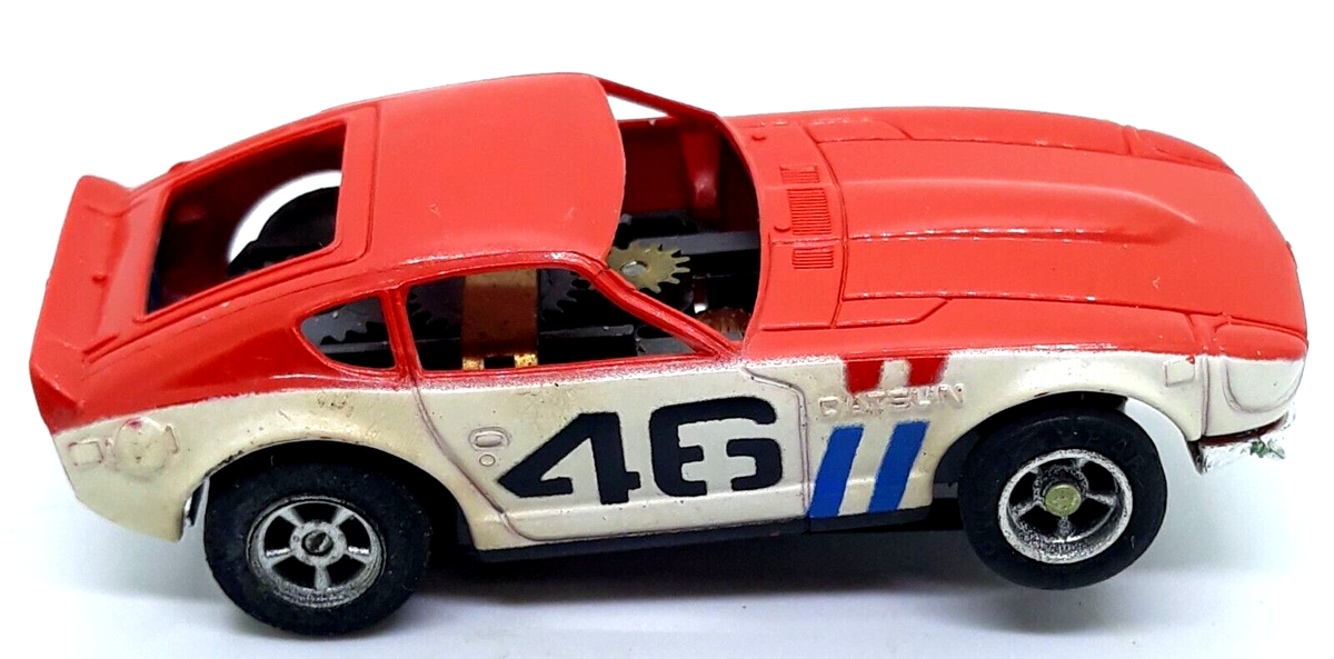 AFX Aurora Slot Car #46 Datsun 240Z Made In Singapore | eBay