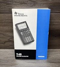 Texas Instruments TI-85 Graphing Calculator Guidebook Instruction Manual
