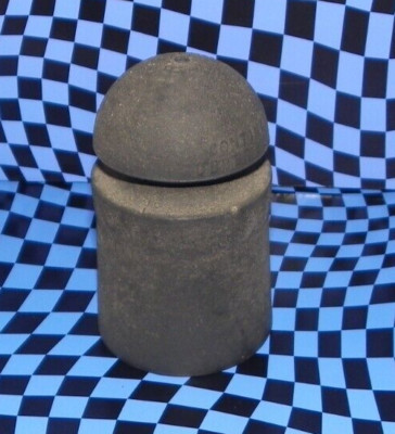 Vintage ~ Hard Rubber Continental Rubber Works U Tel Co. Insulator # 4