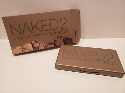 Urban Decay ~ Naked 2 Basics ~ Eyeshadow Palette ~ NIB 