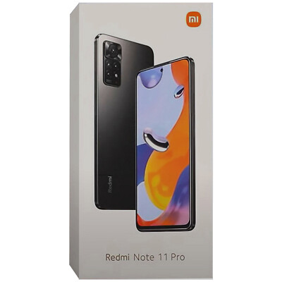 BNIB Xiaomi Redmi Note 11 Pro (4G) Blue 128GB + 6GB Dual-SIM