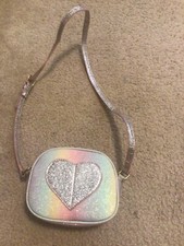 Girls Heart Sparkle Multicolor Purse