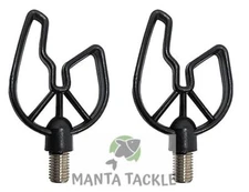 NEW 2 x Fladen  Side Strike V Rod Rest Head Feeder Ledger Coarse Fishing