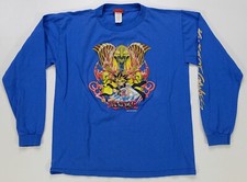 Rare Vintage YU-GI-OH Yugioh Exodia King of Games 1996 LS T Shirt 90s Youth L