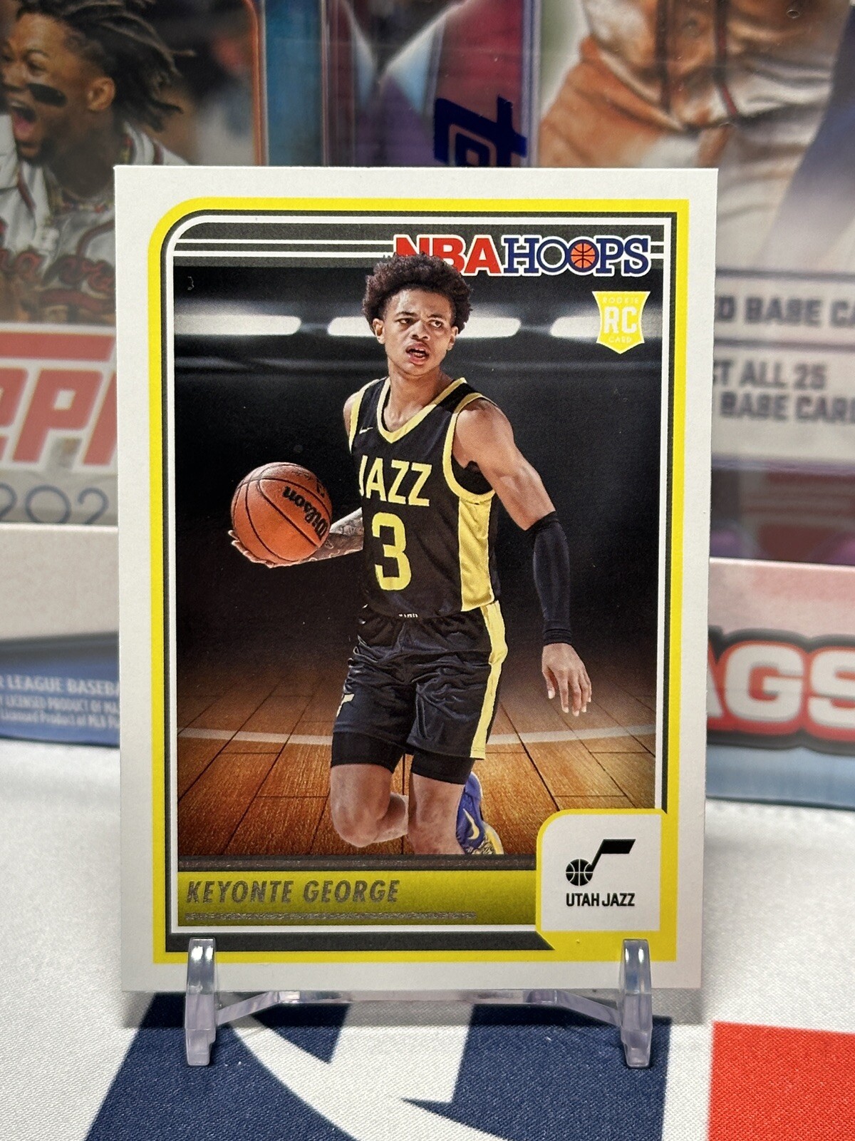 2023-24 Panini NBA Hoops Basketball #271 Keyonte George Rookie RC Utah Jazz