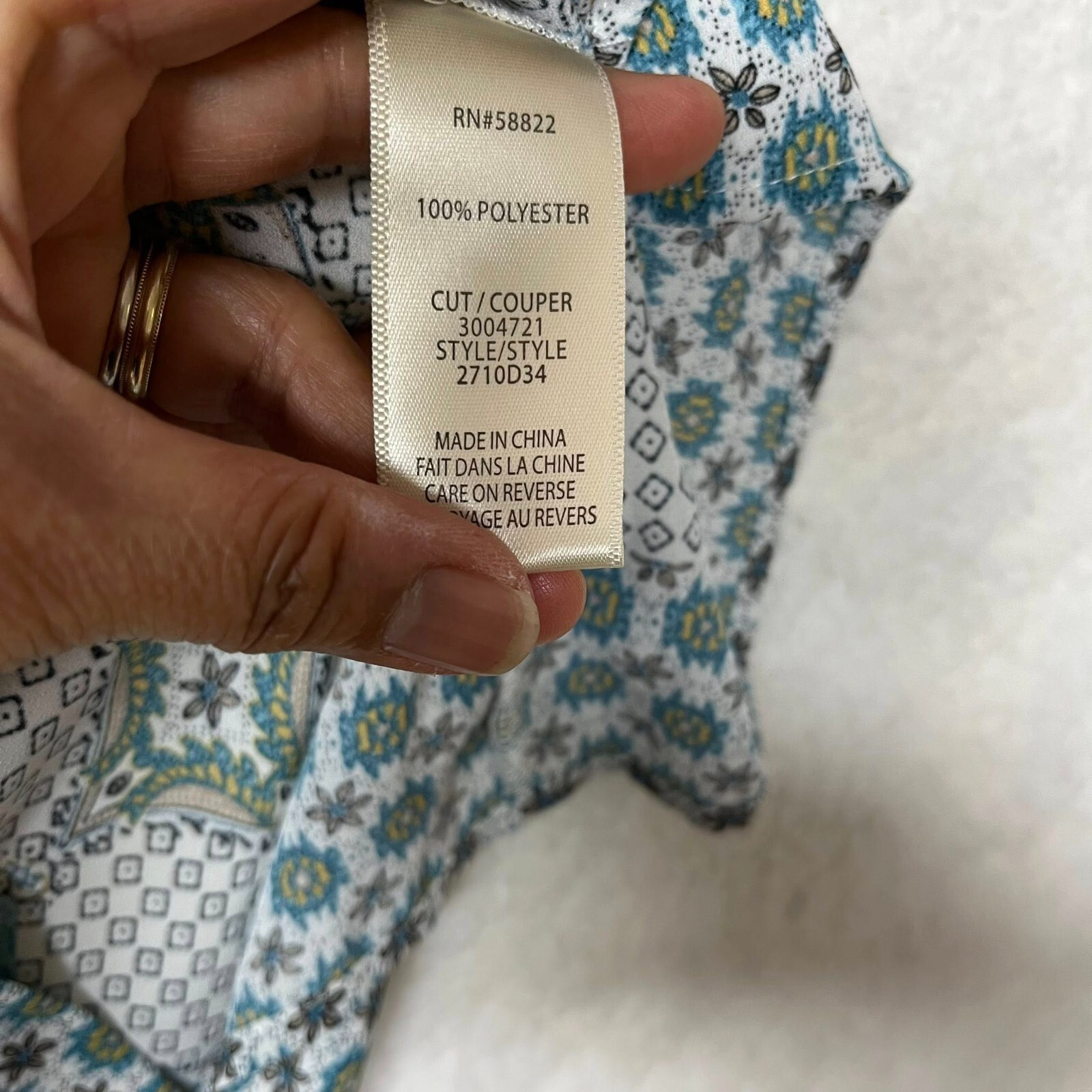 Max Studio Button Up Long Sleeve Blouse Women Siz… - image 4