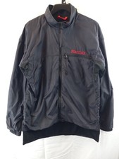 Marmot Womens Single Pocket Black Fleece Lined Lightweight Jacket Size Small
