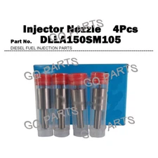 DLLA150SM105 4x Fuel Injector Nozzle 105025-1050 for Hino 700 Profia F17D F17DT