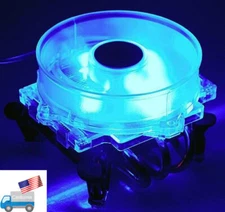 Evercool LGA775 Copper CPU Heatsink Fan Cooler w/ 95mm Blue LED Fan HPH-9525CU