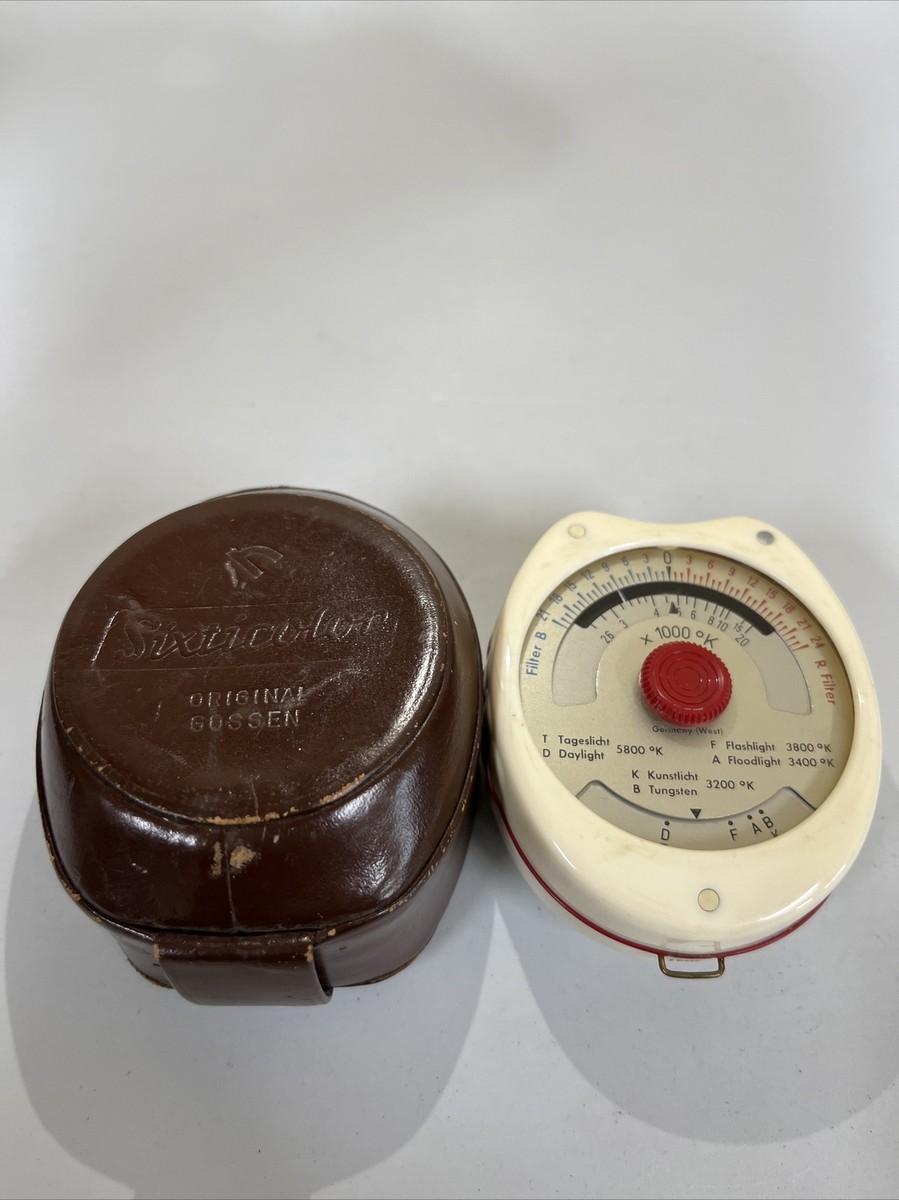Original Gossen Sixticolor Light Color Exposure Meter