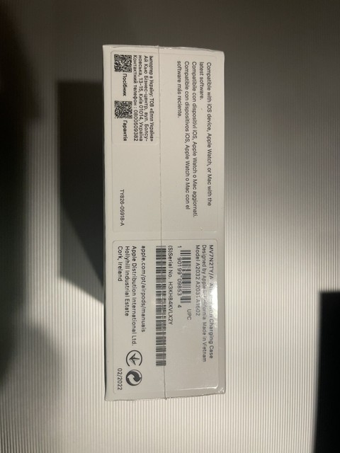Apple AirPods 2a generazione con Custodia di Ricarica - Bianche | Acquisti  Online su eBay