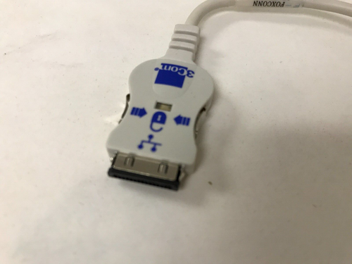 NEW 3Com 10/100 PCMCIA Ethernet Dongle Cable Adapter - Picture 3 of 4