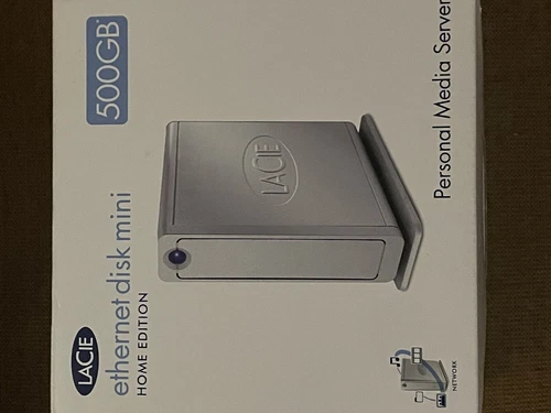 LaCie Ethernet Disc Mini 500gb