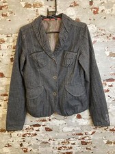 Women’s Retro 90’s Ripcurl Denim Popper Jacket Size 8