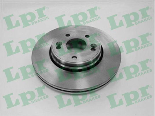 Jeu de 2 Disques de Frein Ventilés Haute Performance pour Laguna II 1.9 dCi