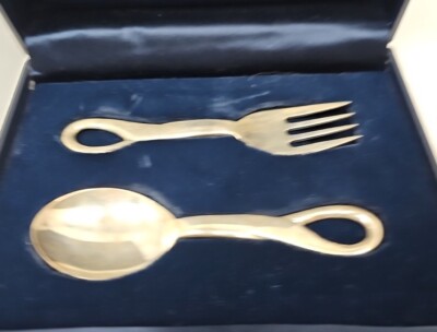 Vintage Tiffany & Co Elsa Peretti Sterling Silver Padova Fork and