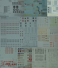 Warhammer 40k & Age of Sigmar Transfer Sheets Chaos, Space Marine and Others