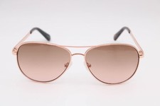 Kate Spade Emmaline S Gold/Brown Aviator 000M2 Sunglasses 58-15-140