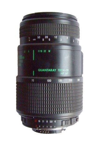 Quantaray AF 70-300mm 1:4 -5.6 LD MACRO Lens For Minolta TESTED | eBay