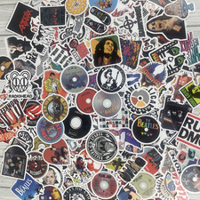 50PCS Rock Band Stickers Lot Punk Music Heavy Metal Bands Sticker Decal