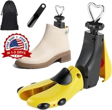 Ensanchador De Zapatos Para Hombres Y Mujeres Ajustable Para Árbol Amarillo NEW