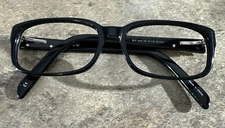 BMEC Big Wig Black Flex Hinge Eyeglasses Frames 55-16-145-34mm G19