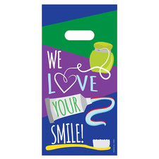 We Love Your Smile 6 X 12 Dental Giveaway Bag...