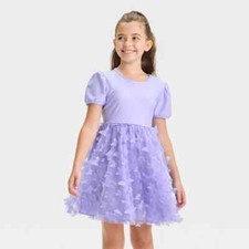 Girls' Wicked Glinda Tulle Butterfly Dress Target x Paul Tazewell - Lavender