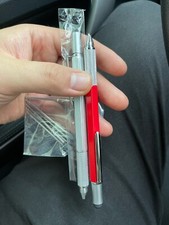 6in1 Touch Screen Stylus Spirit Level Ruler Ballpoint Pen Screwdriver Multi Tool