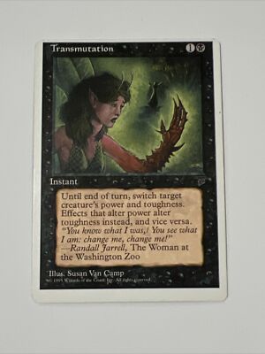 Transmutation - Magic the Gathering MtG - Chronicles - Misprinted - NM
