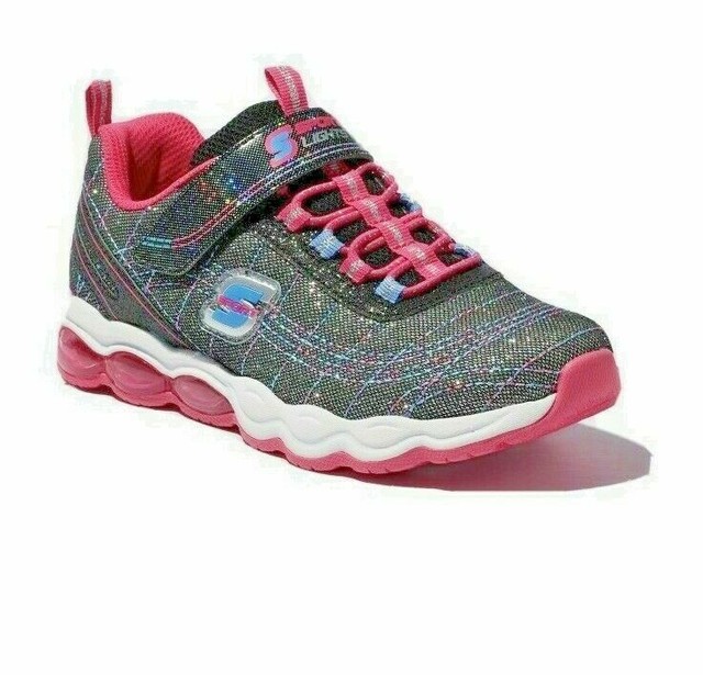 skechers pink light up shoes