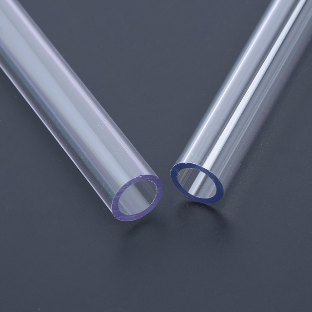 4X PETG Tubing Rigid Hard Tubes 10mm 14mm Clear Bending Hard Tubing