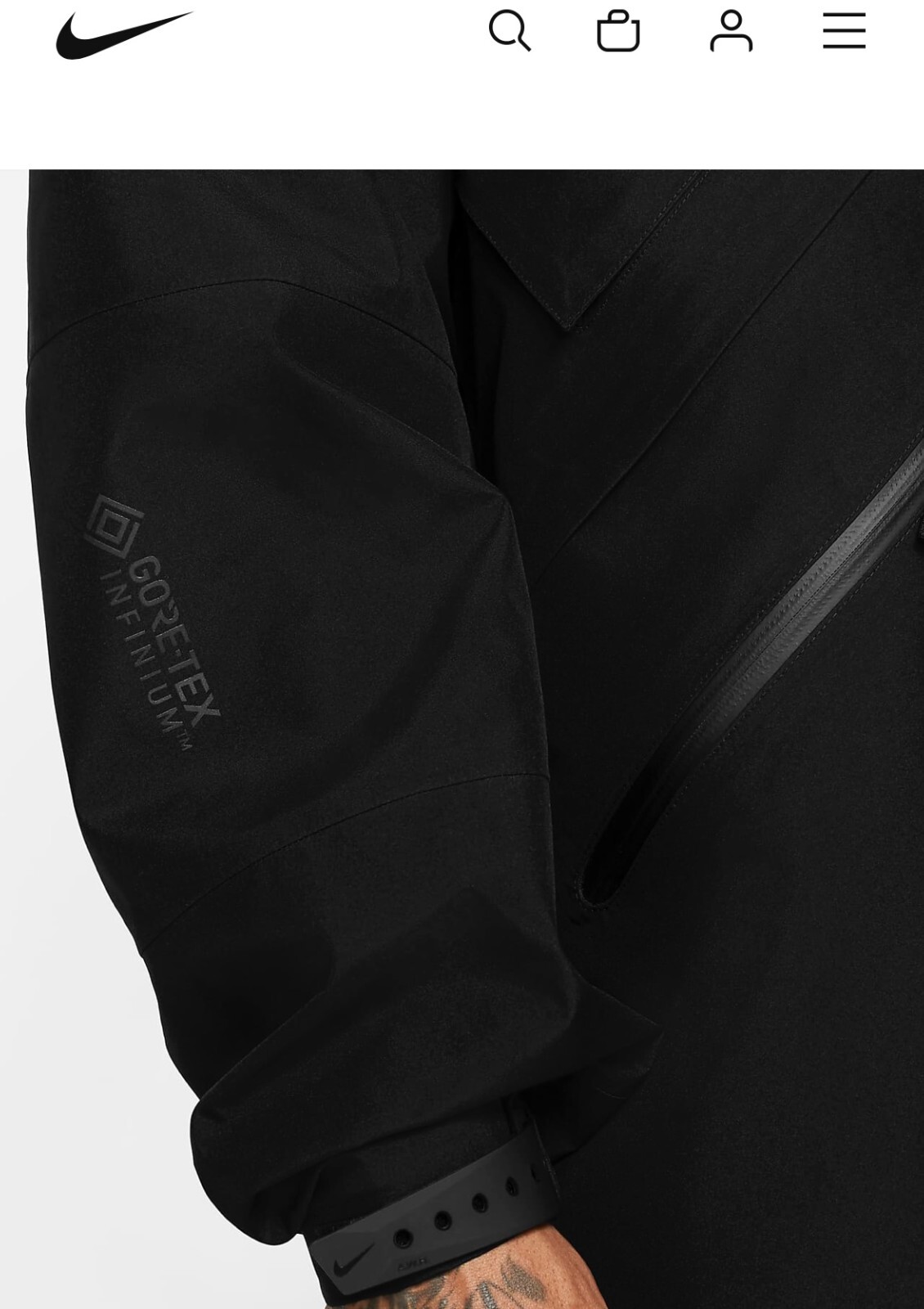 Nike X Nocta Goretex Tech Jacket Rare Drake OVO image 5