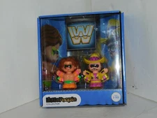 Little People Wrestlers WWE Macho Man Ultimate Warrior Toy Collector Man Cave