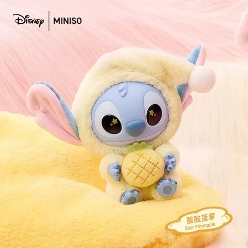 Miniso Stitch Eat Something Before Sleep Series Vinyl Figure Confirmed Blind Box - Picture 14 of 32