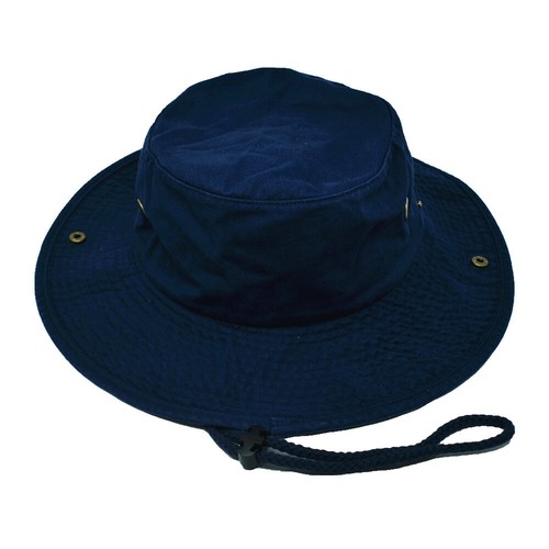 Adjustable Cotton Bucket Hat – Unisex Sun Protection For Fishing, Camping & Summer